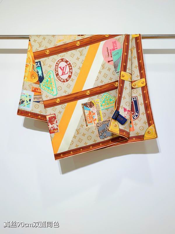 LV silk Scarf 90X90cm E100818